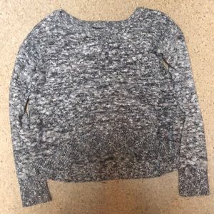 Black and white marble sweater